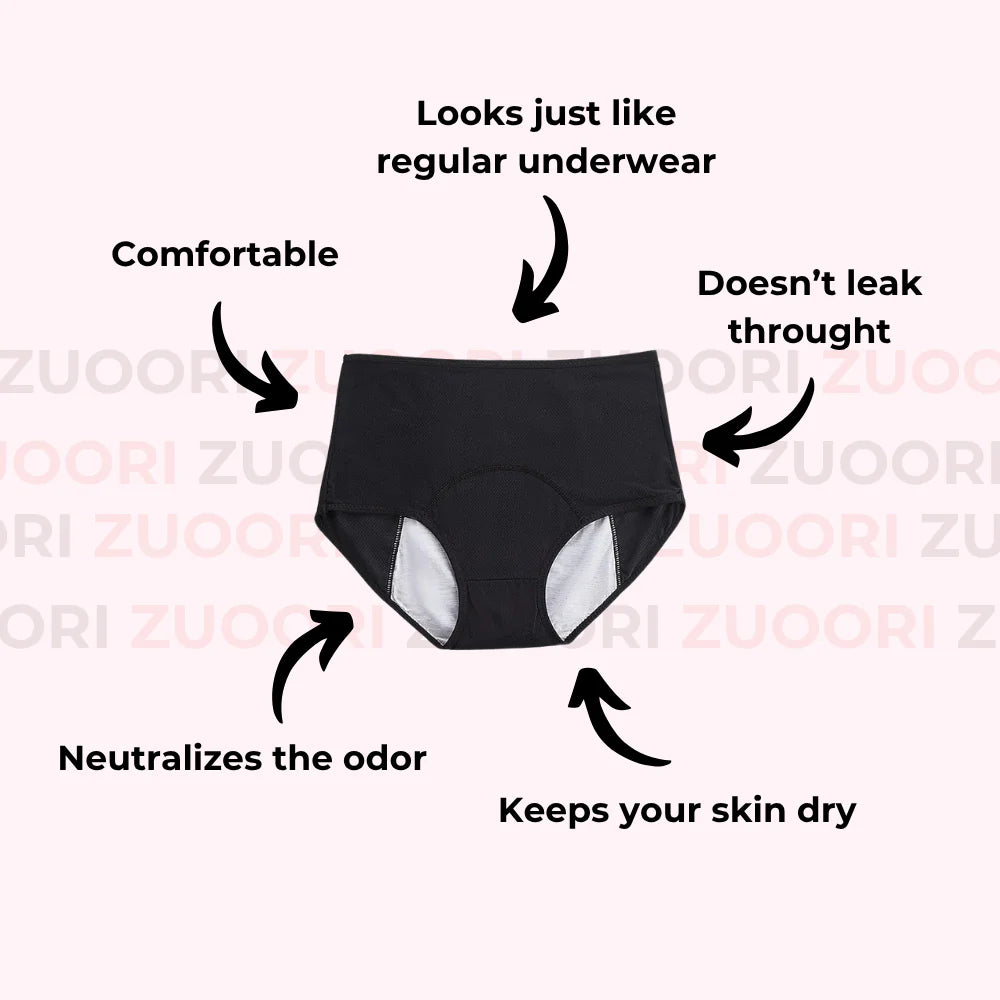 Zuoori 100% Leak-Proof Underwear - 1 Pack