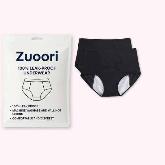 100% Leak-Proof Underwear 2-Pack