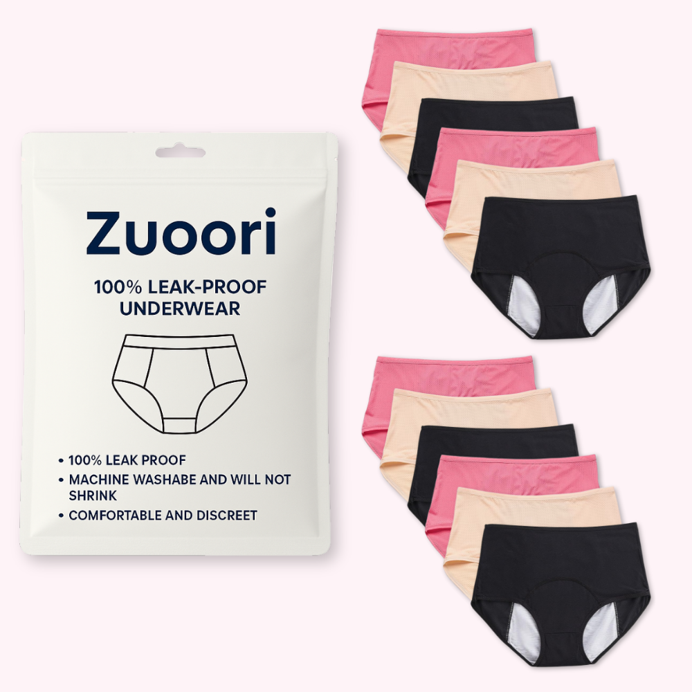 100% Leak-Proof Underwear | Zuoori