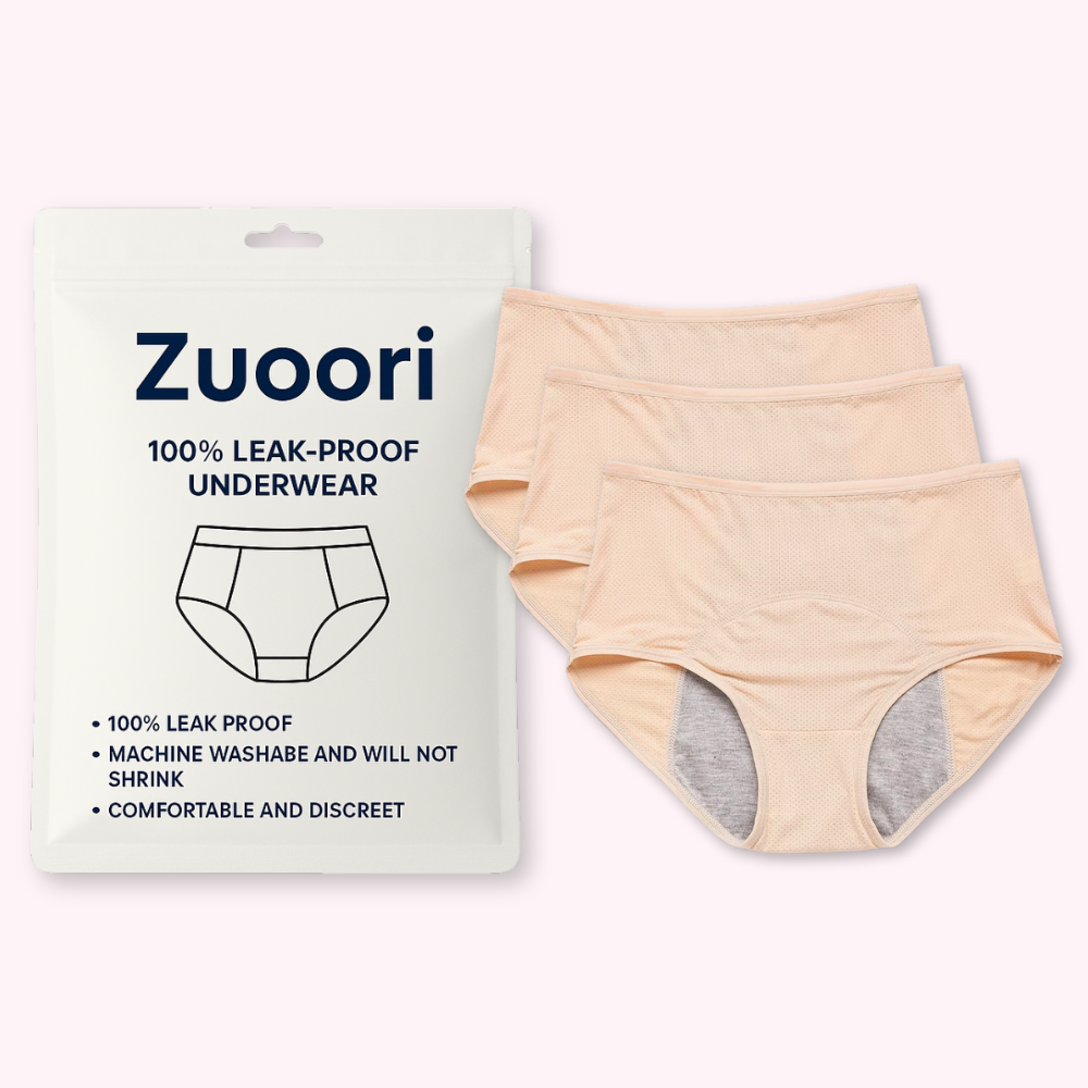 100% Leak-Proof Underwear 3-Pack
