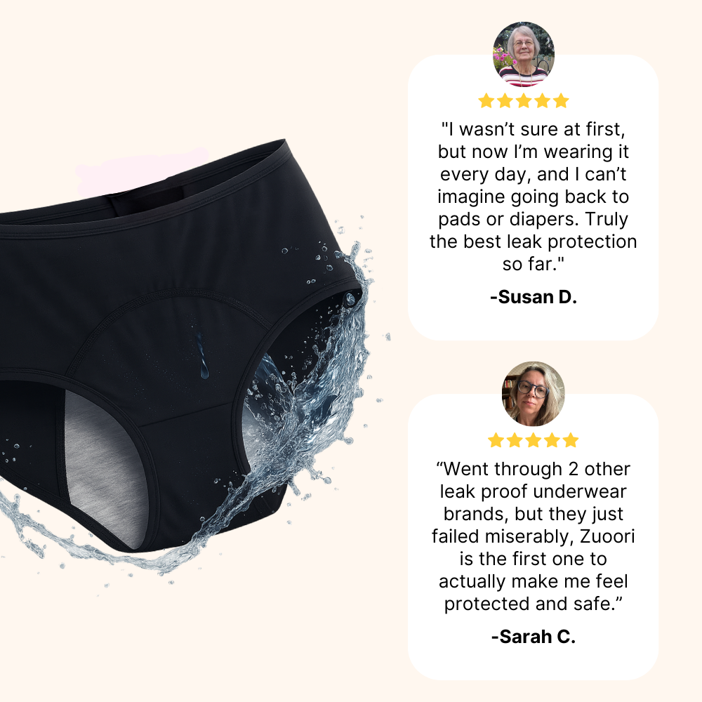 Zuoori 100% Leak-Proof Underwear - 4-Pack