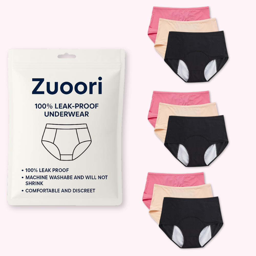 100% Leak-Proof Underwear | Zuoori