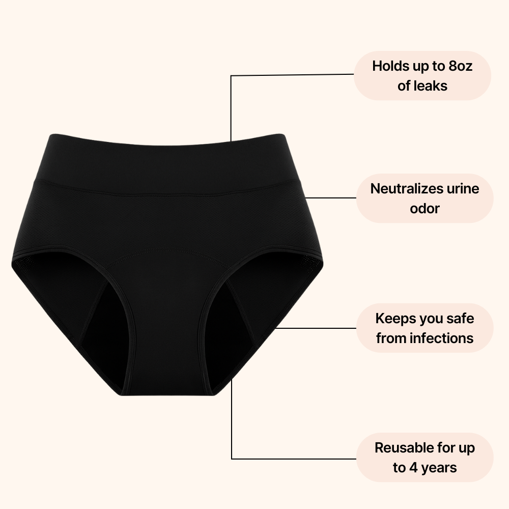 Zuoori 100% Leak-Proof Underwear | 5-Pack