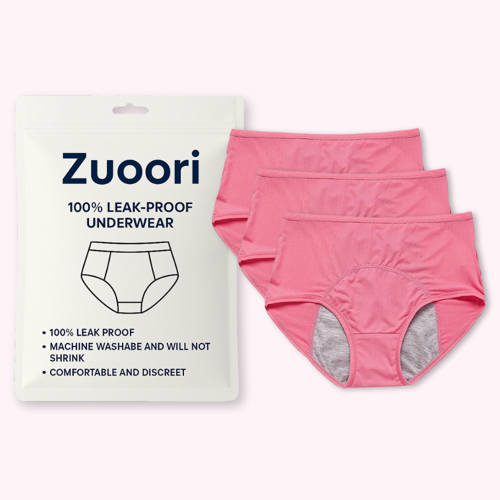 100% Leak-Proof Underwear 3-Pack