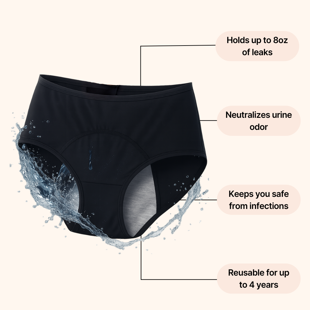 Zuoori 100% Leak-Proof Underwear - 4-Pack