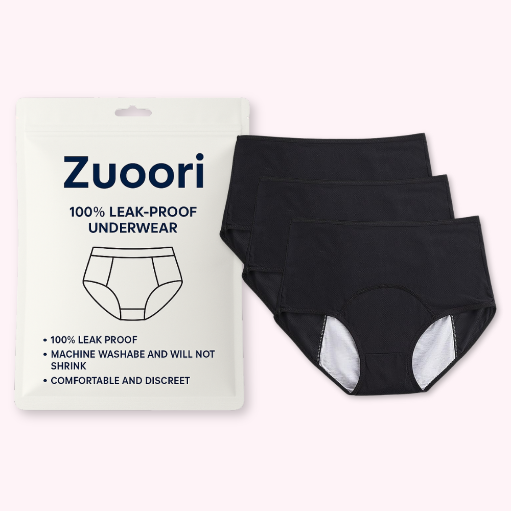 100% Leak-Proof Underwear 3-Pack