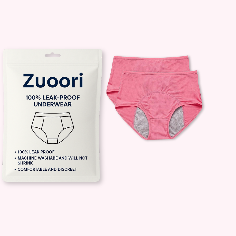 100% Leak-Proof Underwear 2-Pack