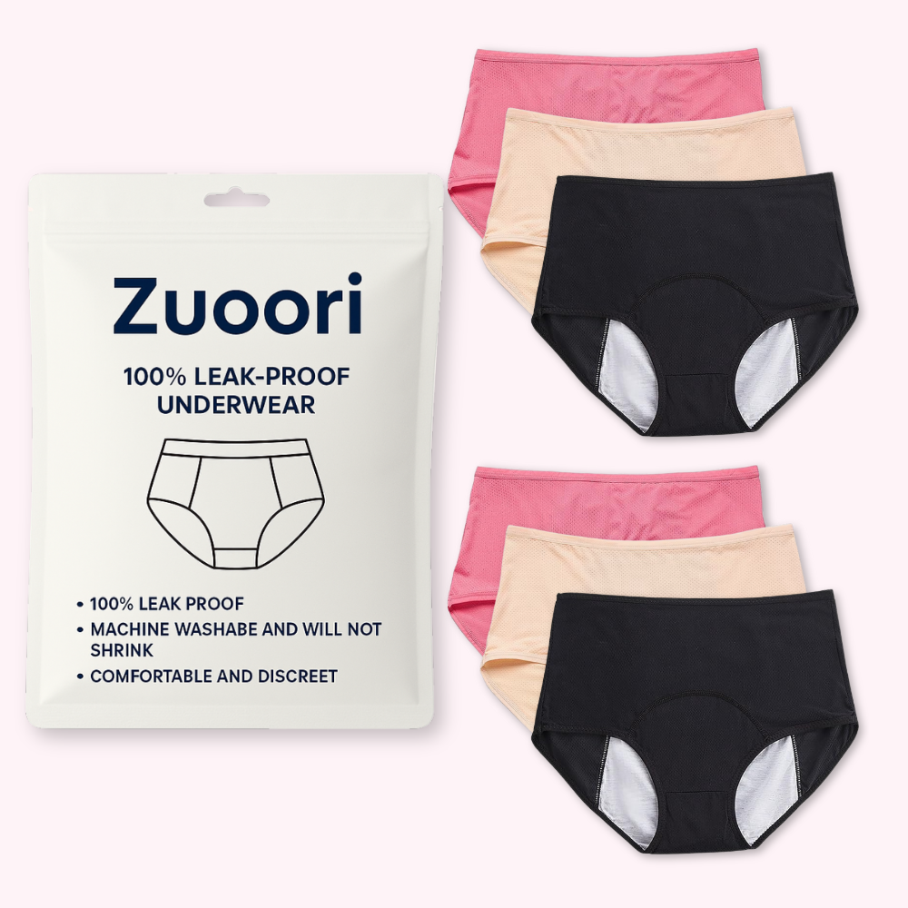 100% Leak-Proof Underwear | Zuoori
