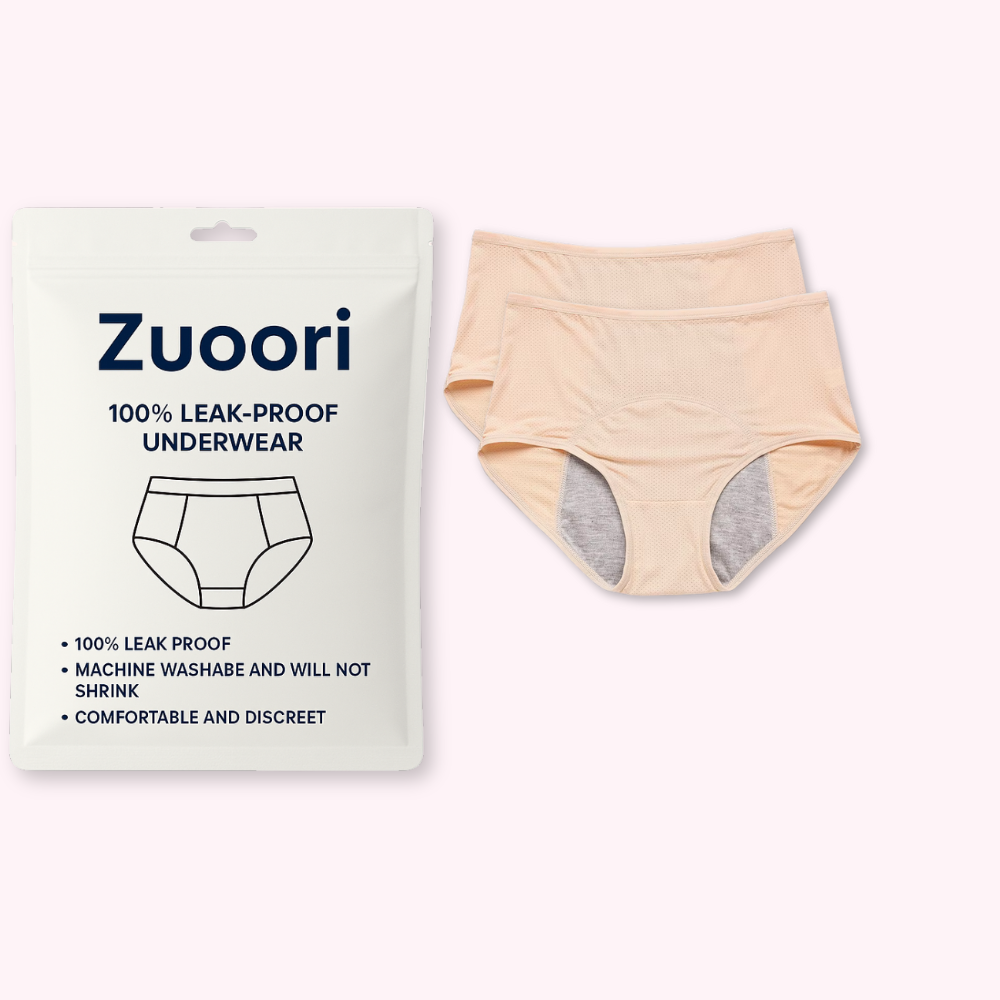 100% Leak-Proof Underwear 2-Pack