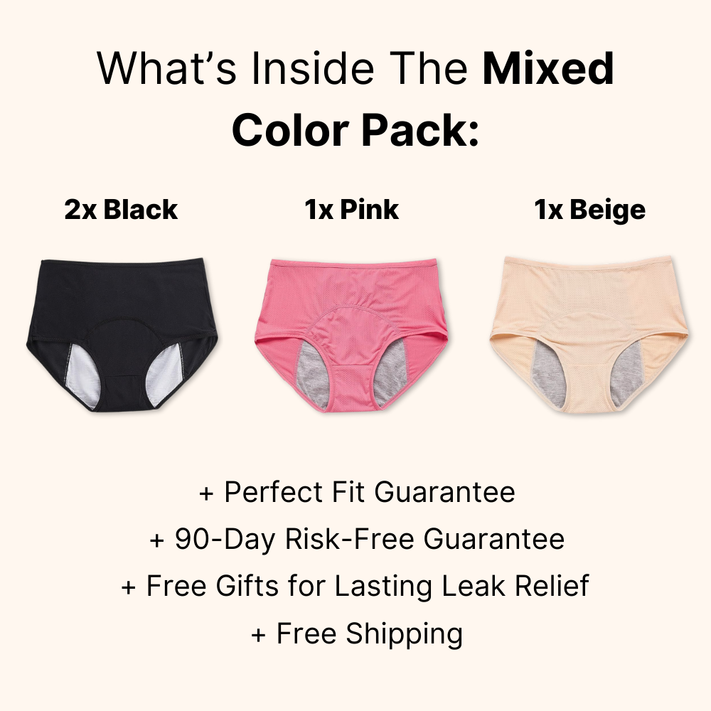 Zuoori 100% Leak-Proof Underwear - 4-Pack