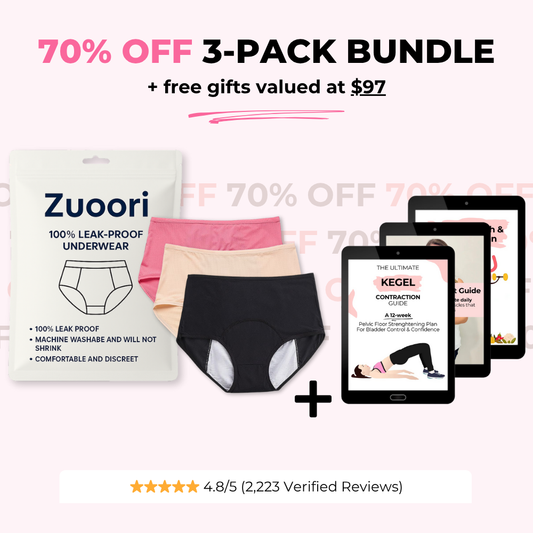 100% Leak-Proof Underwear - Zuoori